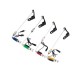 Kit 4 Senzori EastShark Crapro Camouflage TLI-22 cu 4 Swingeri Cilindrici pe 4 culori