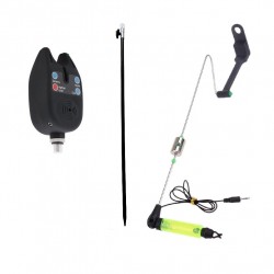 Senzor TLI 01 pentru pescuit si swinger cu tija, contragreutate L, locas pentru starlet si led puternic