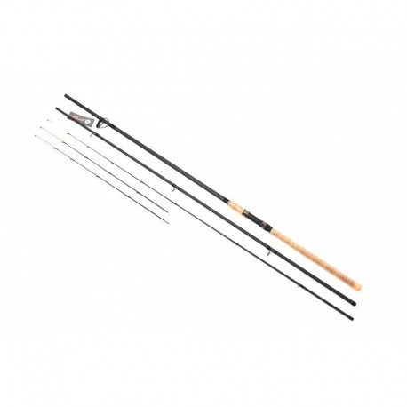 Lanseta feeder BlackFox TFD-4, 3 metri,TELE 300, 3 segmente, carbon 98%