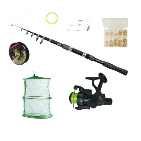 Set pescuit sportiv cu lanseta Wind Blade de 3,6 m