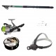 Set pescuit cu lanseta 3,6m, mulineta CB440, lanterna frontala led, montura si fir