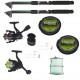 Set complet de pescuit cu 2 lansete 3,6m Cool Angel, doua mulinete si accesorii